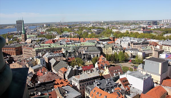 286-Собор св. Петра, Смотровая площадка, Рига